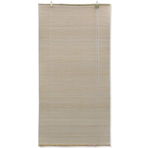 Rullegardiner 4 stk. 120x160 cm naturlig bambus