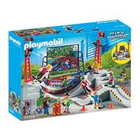Playset City Action Skate Park Playmobil 70168 (68 stk)