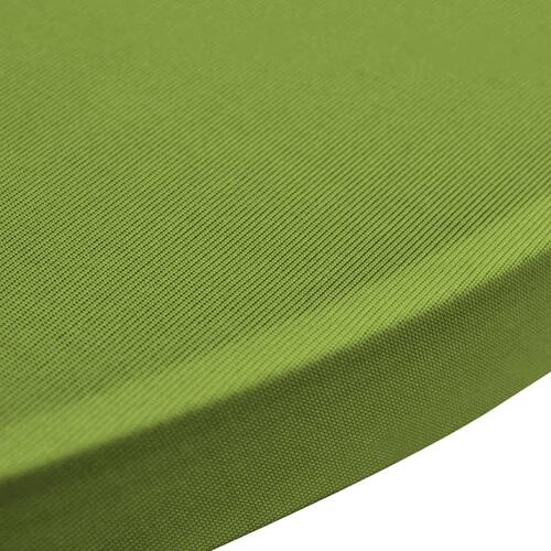 Bordovertræk i stretch 4 stk. 60 cm grøn