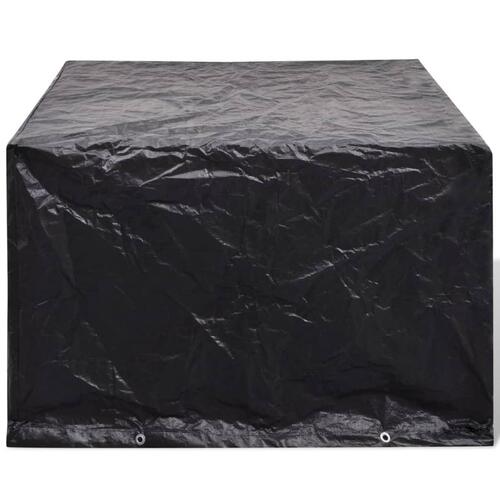 Havemøbelovertræk 2 stk. 8 snørehuller 135x135x90 cm