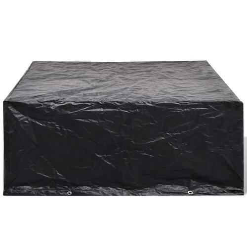 Havemøbelovertræk 2 stk. 10 snørehuller 260x260x90 cm