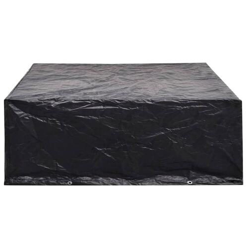 Havemøbelovertræk 2 stk. 8 snørehuller 250x210x90 cm