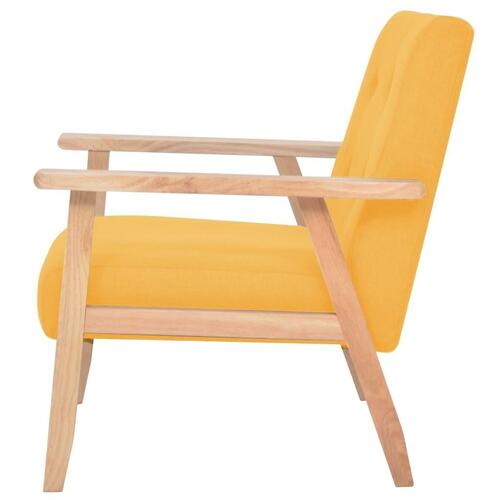 Sofasæt i 3 dele stof gul