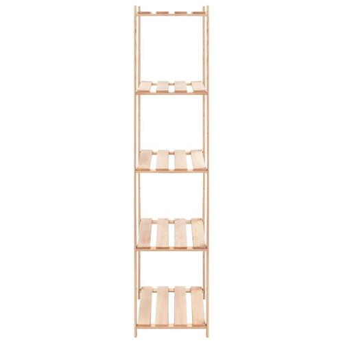 Reoler 2 stk. 5 hylder 80x38x170 cm massivt fyrretræ 250 kg