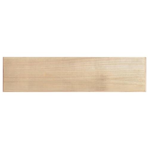 Konsolbord 120 x 30 x 76 cm MDF sort