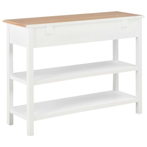 Skænk 110 x 35 x 80 cm MDF hvid