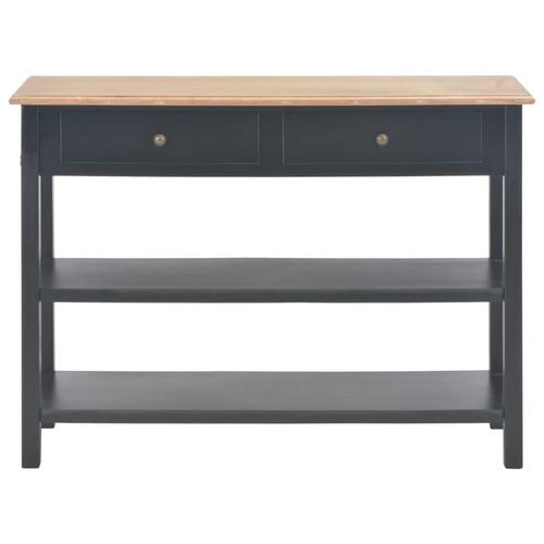 Skænk 110 x 35 x 80 cm MDF sort