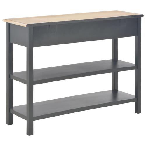 Skænk 110 x 35 x 80 cm MDF sort