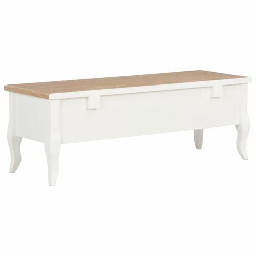 Tv-skab 100 x 35 x 35 cm træ hvid
