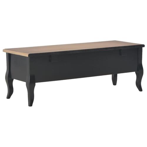 Tv-skab 100 x 35 x 35 cm træ sort