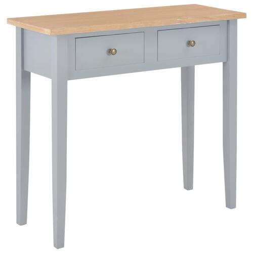 Konsolbord 79 x 30 x 74 cm træ grå