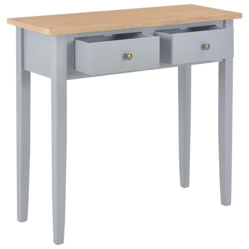 Konsolbord 79 x 30 x 74 cm træ grå