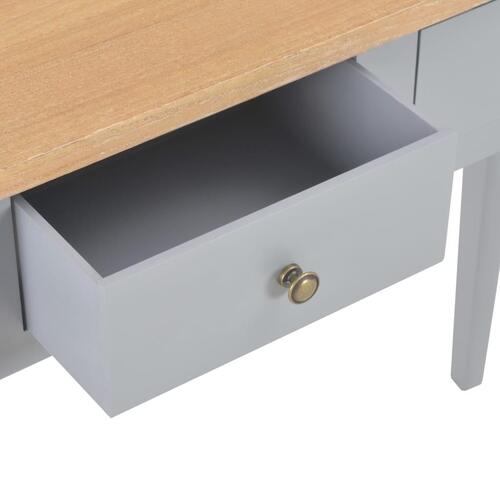Konsolbord 79 x 30 x 74 cm træ grå