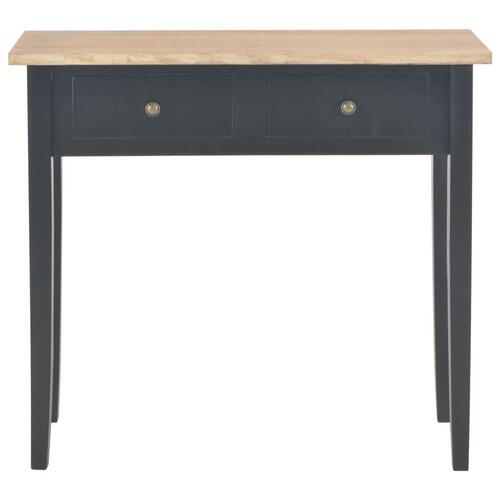 Konsolbord 79 x 30 x 74 cm træ sort