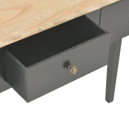 Konsolbord 79 x 30 x 74 cm træ sort