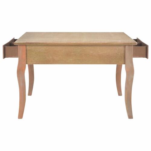 Sofabord 80 x 80 x 50 cm træ brun