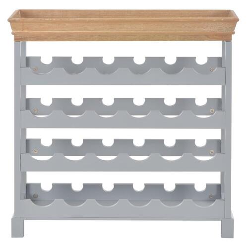 Vinskab 70 x 22,5 x 70,5 cm MDF grå