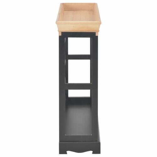 Vinskab 70 x 22,5 x 70,5 cm MDF sort