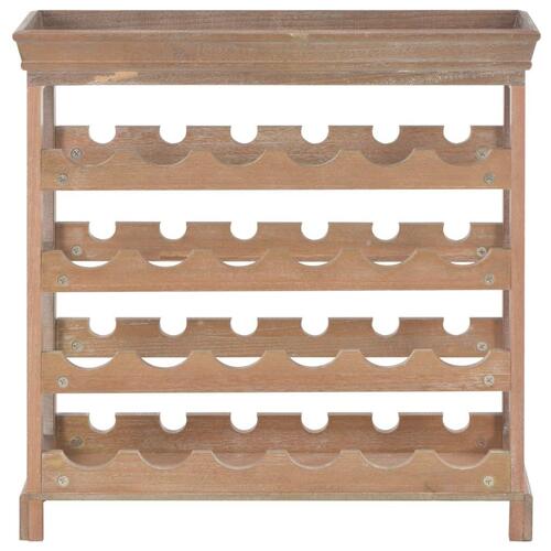 Vinskab 70 x 22,5 x 70,5 cm MDF brun