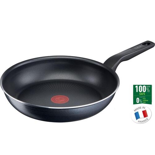 Stegepande Tefal C38504 Ø 24 cm Sort Rustfrit stål Aluminium