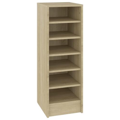 Skoreol 31,5x35x90 cm konstrueret træ sonoma-eg