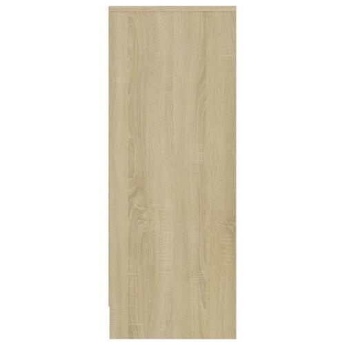 Skoreol 31,5x35x90 cm konstrueret træ sonoma-eg