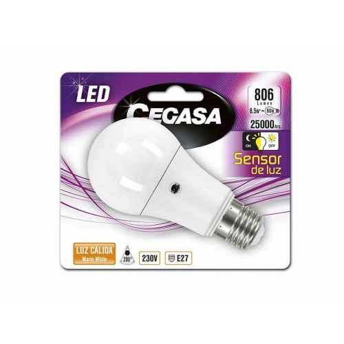 LED pære Cegasa E27 8,5 W 2700 K - varm hvid