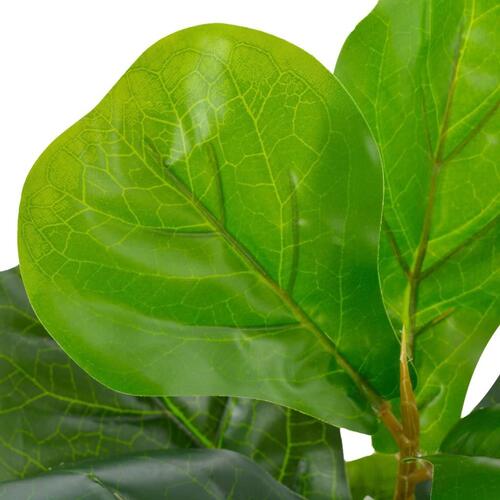 Kunstig plante violinfigen med urtepotte grøn 45 cm