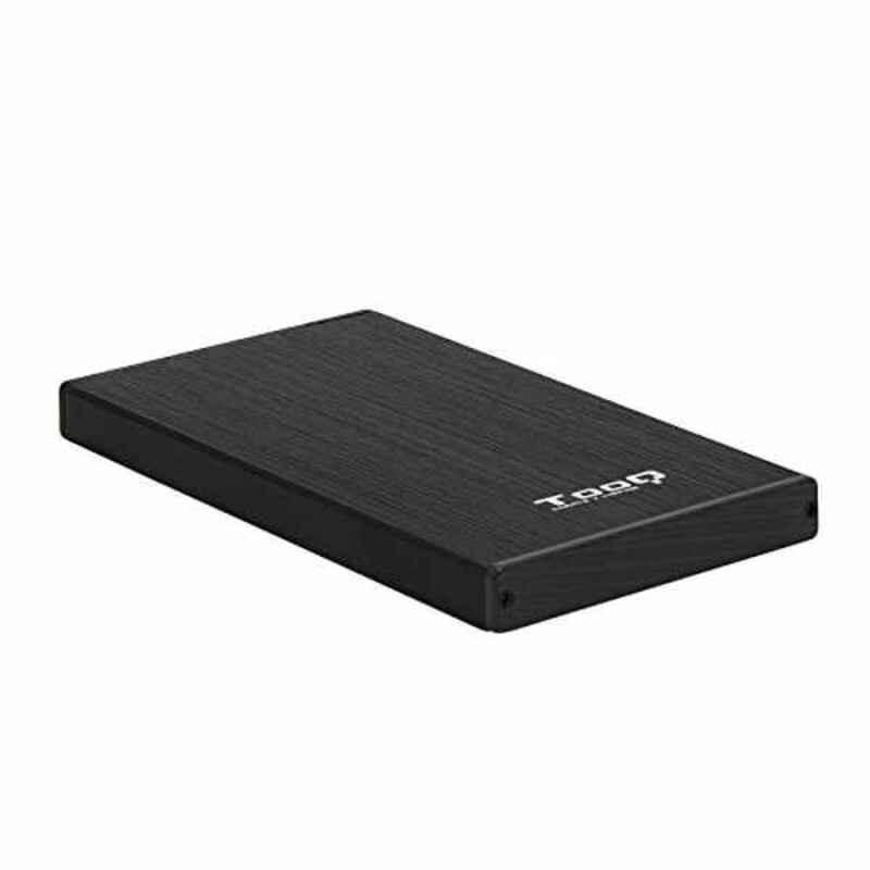 Til harddisk TooQ TQE-2527 SATA III USB 3.0 2,5" 3,5" Sort