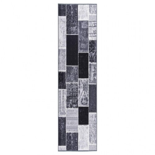 Tæppeløber 80x350 cm grå