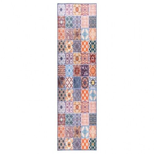Tæppeløber 80x300 cm mosaikmønster
