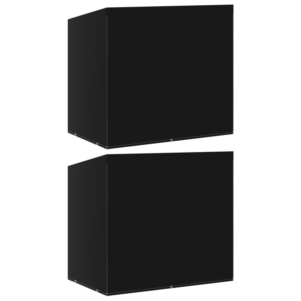 Overtræk til hængesofa 2 stk. 6 snørehuller 135x105x175 cm
