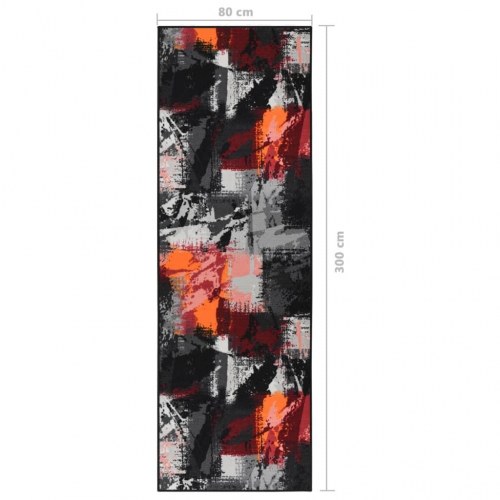 Tæppeløber 80x300 cm flerfarvet