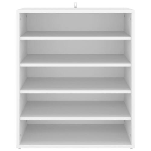 Skoreol 60x35x70 cm spånplade hvid