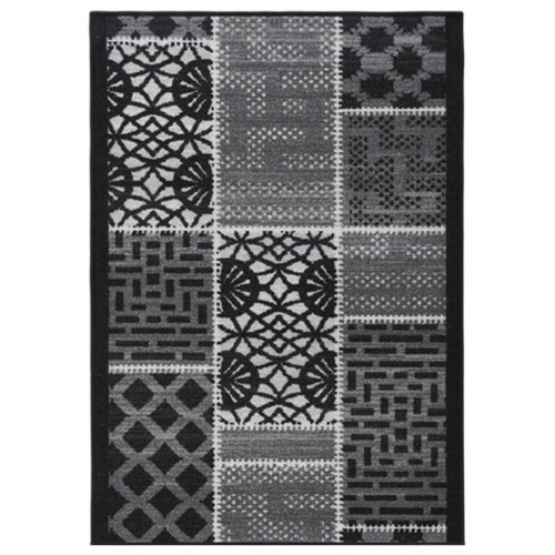 Tæppeløber 80x150 cm Sort
