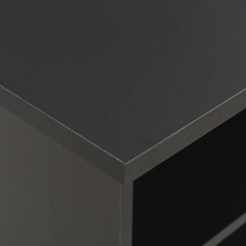 Barbord 60 x 60 x 110 cm sort