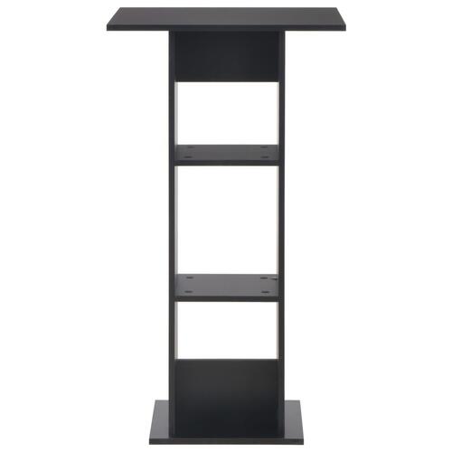Barbord 60 x 60 x 110 cm sort