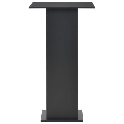 Barbord 60 x 60 x 110 cm sort