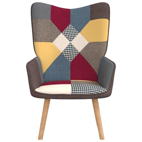 Lænestol stof patchwork