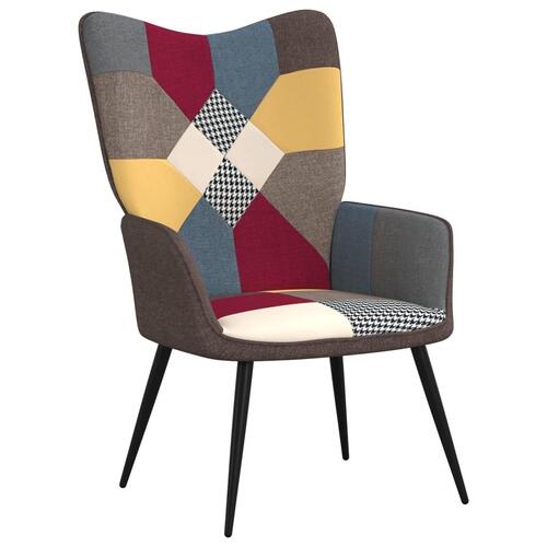 Lænestol stof patchwork