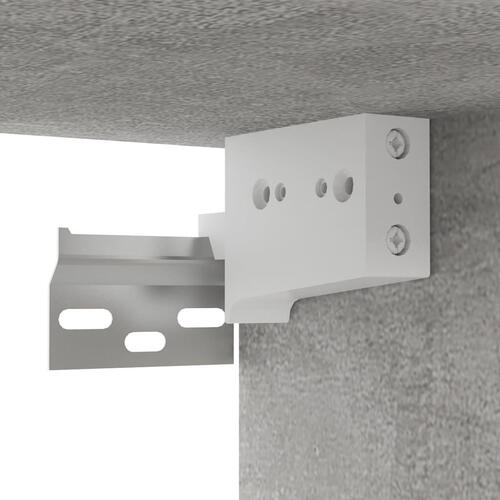 Skoreoler 2 stk. 31,5x35x70 cm konstrueret træ betongrå