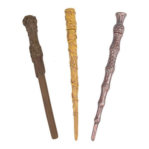 Harry Potter kuglepenne - sæt med 3 (brun)