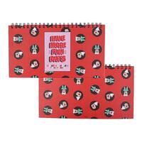 Ugentlig Planner Minnie Mouse Notesblok Papir (35 x 16,7 x 1 cm)