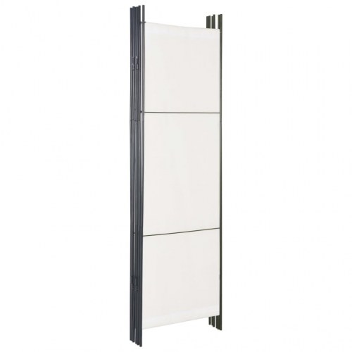 6-panels rumdeler 300 x 180 cm hvid
