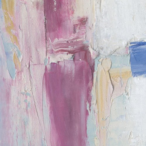 Lærredsmalerier i fyrretræ - abstrakt, 120 × 4 × 90 cm (sæt af 2)