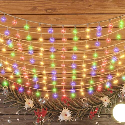 Fairylights-lyskæder 40 m 400 LED'er 8 funktioner flerfarvet