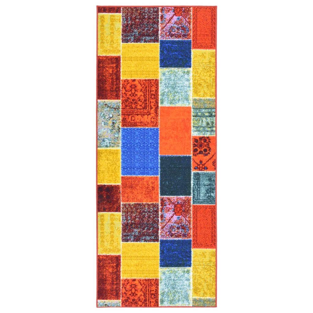 Tæppeløber 80x200 cm flerfarvet