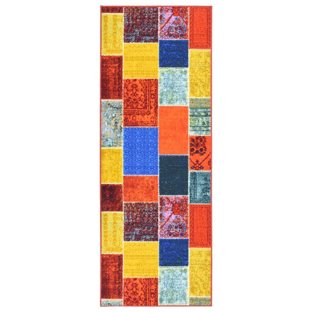 Tæppeløber 80x250 cm flerfarvet