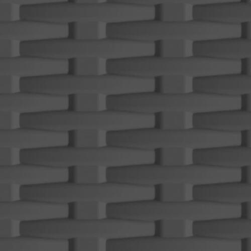 Opbevaringsskab 68x39x171,5 cm rattandesign plastik
