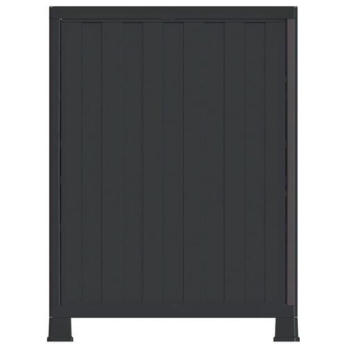 Opbevaringsskab 68x39x92 cm plastik